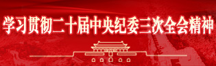 學習貫徹二十屆中央紀委三次全會精神